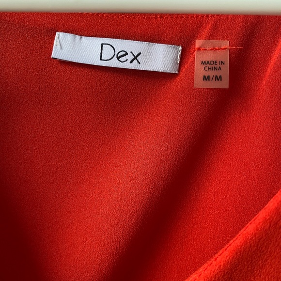 Coral sleeveless blouse - Picture 4 of 4